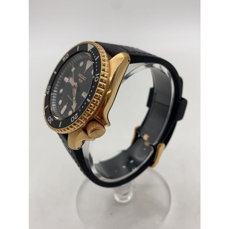 ★レトロ品★セイコー その他　腕時計 6点 まとめ売り 稼働あり SEIKO◇自動巻腕時計/アナログ/ラバー/BLK/4R36-07G0// : セカンド