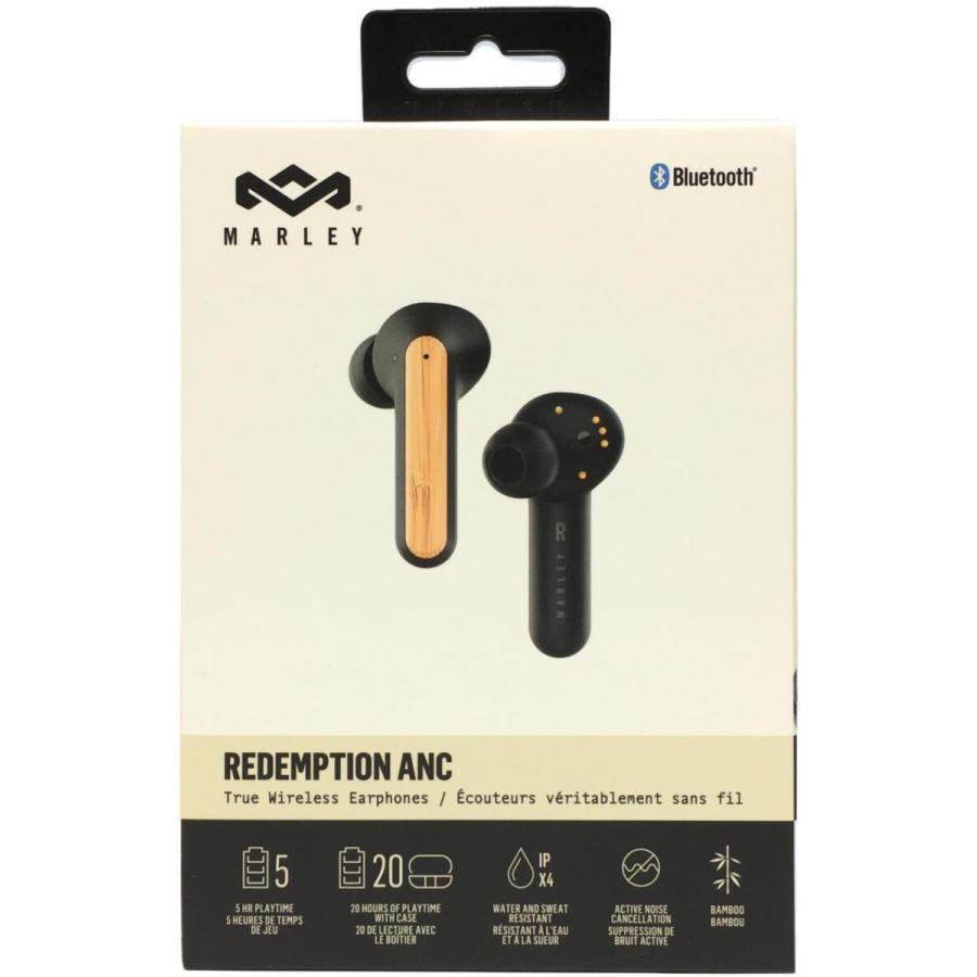 The House of Marley REDEMPTION ANC/EMDE021SBB/ワイヤレスイヤホン/BAMBOO/未開封品
