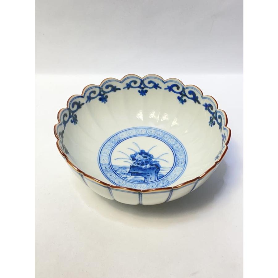九谷焼◇山本長左/妙泉陶房/鉢/染付/皿/箱・栞付属/和食器
