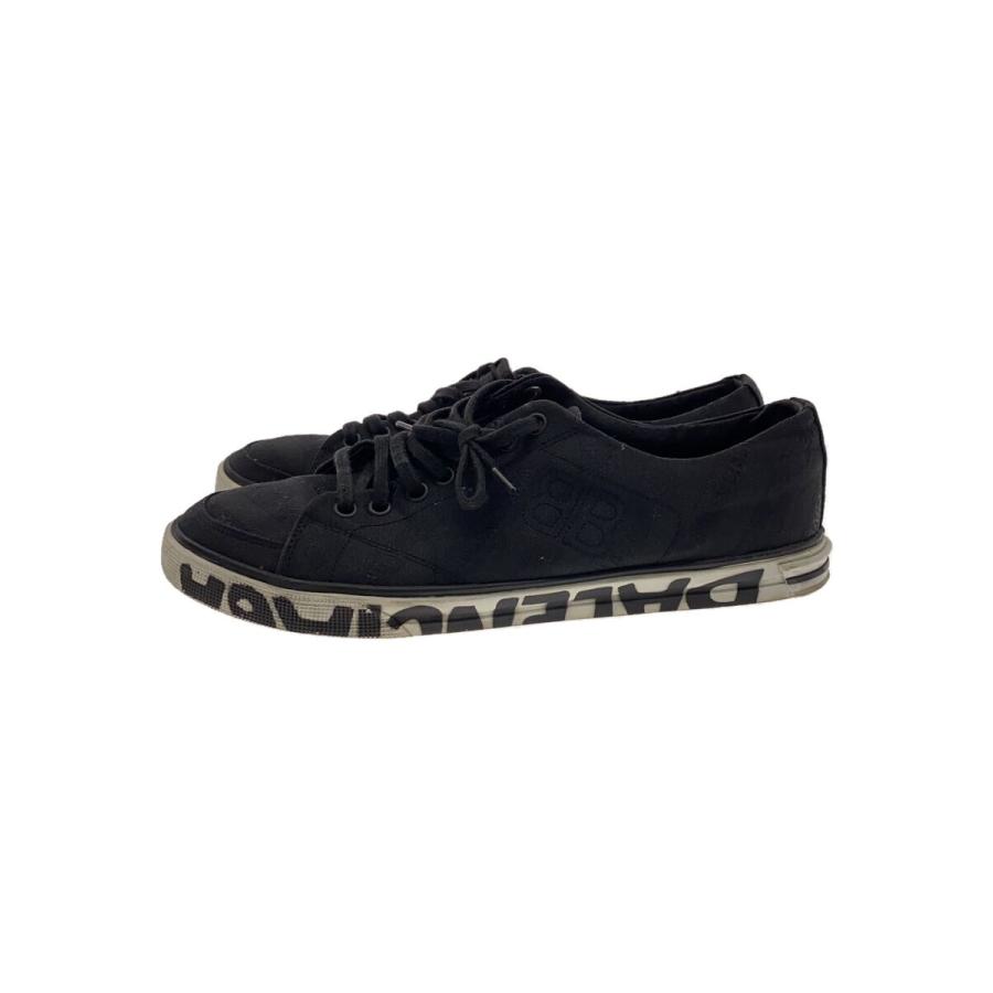 BALENCIAGA◇ローカットスニーカー/40/BLK/キャンバス : セカンド 