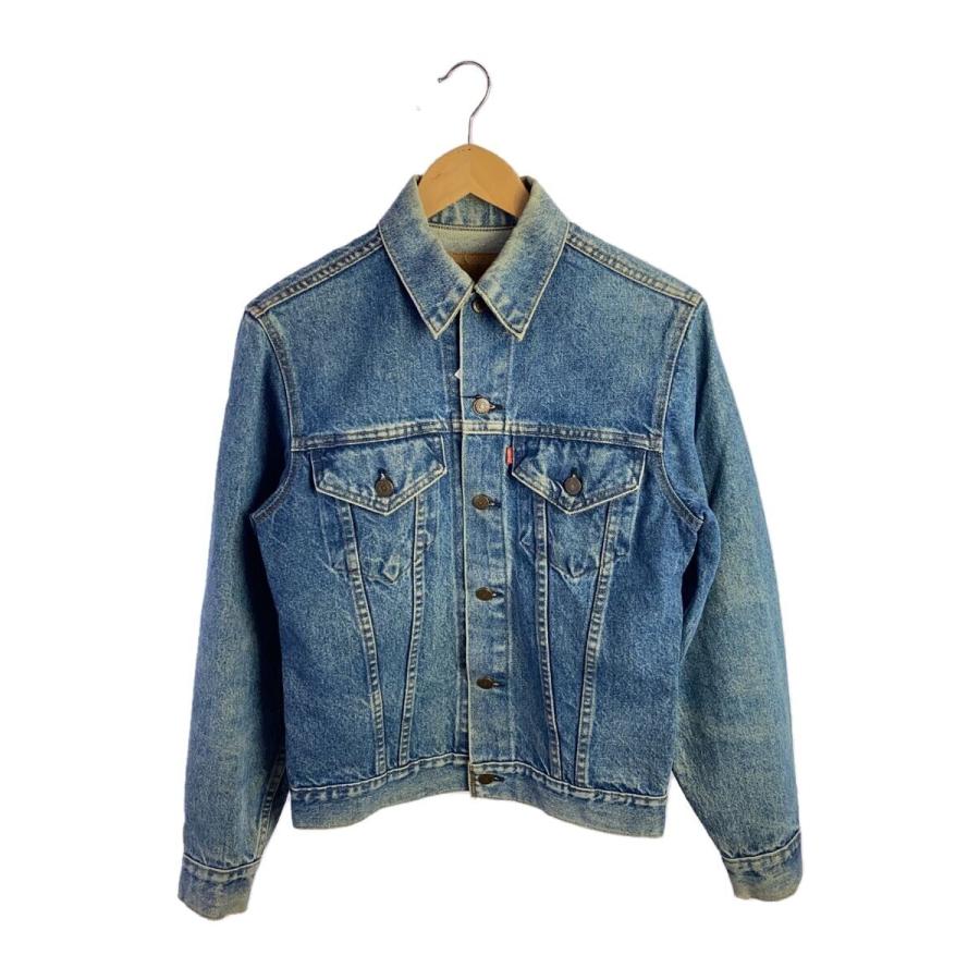 Levi's◇ボタン裏527/4th/Gジャン/36/デニム/IDG/無地/70505 0217