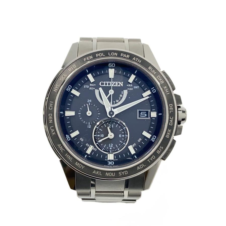 CITIZEN◇ソーラー腕時計/アナログ/BLK/H820-T020135 : セカンド
