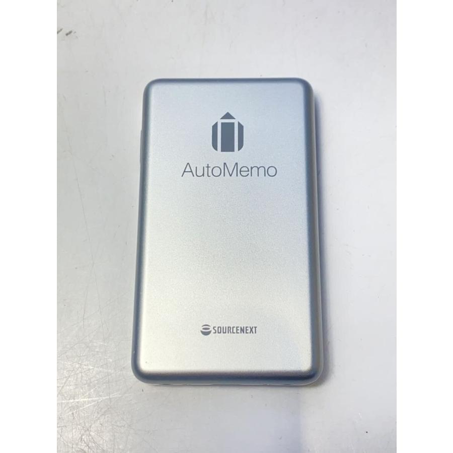 その他 AUTOMEMO S SOURCENEXT/AUTOMEMO/オートメモS/AIボイスレコーダー/テキスト化機能