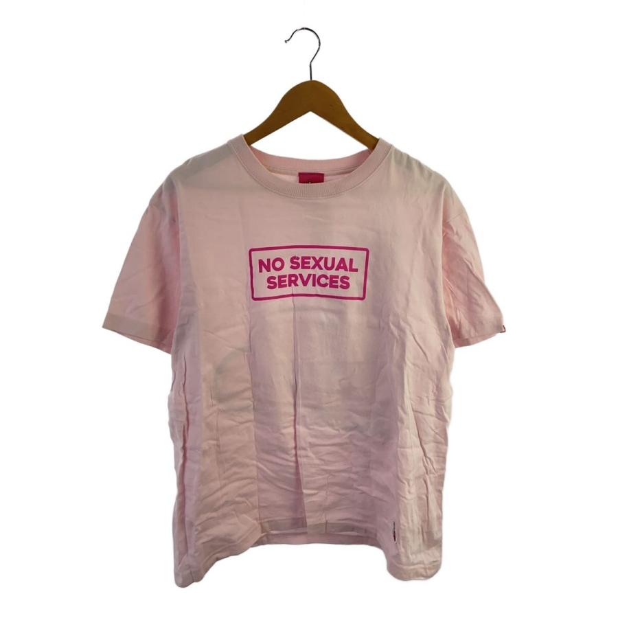 FR2◇梅/頭狂色情兎/NO SEXUAL SERVICES/Tシャツ/M/コットン/PNK