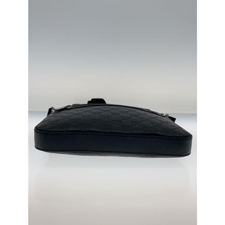 GUCCI◇ショルダーバッグ/レザー/BLK/総柄/406410498879 【公式通販】