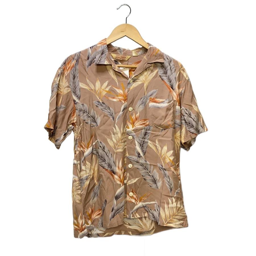 trophy clothing アロハシャツ TROPHY CLOTHING◇アロハシャツ/XL/レーヨン/BRW/総柄// : セカンド