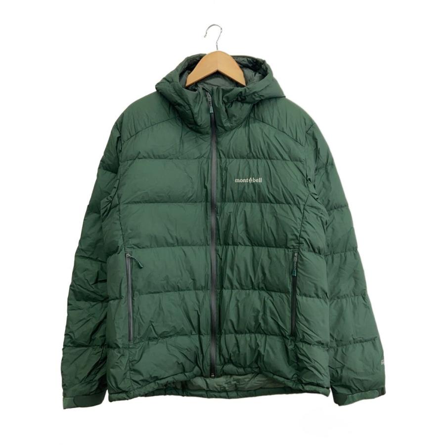 mont-bell◇パーマフロスト ライトダウンパーカ MENS/XL/ナイロン/GRN
