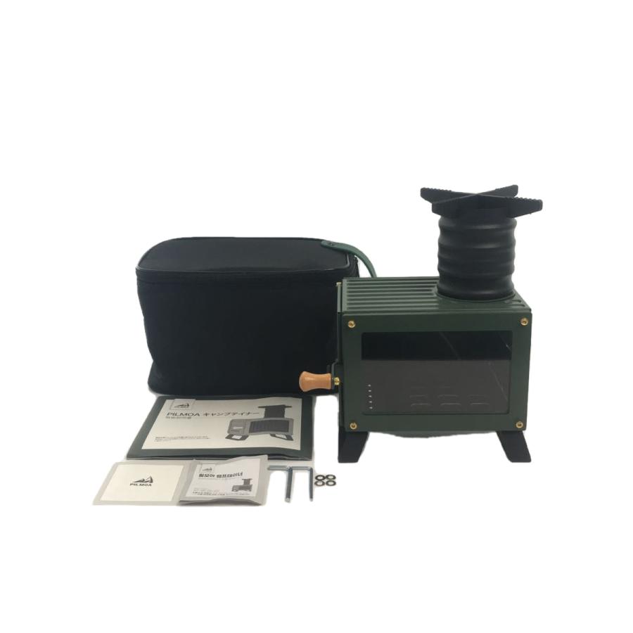 PILMOA/ストーブ/キャンプテイナー/ミニマキストーブ/キャンプ 