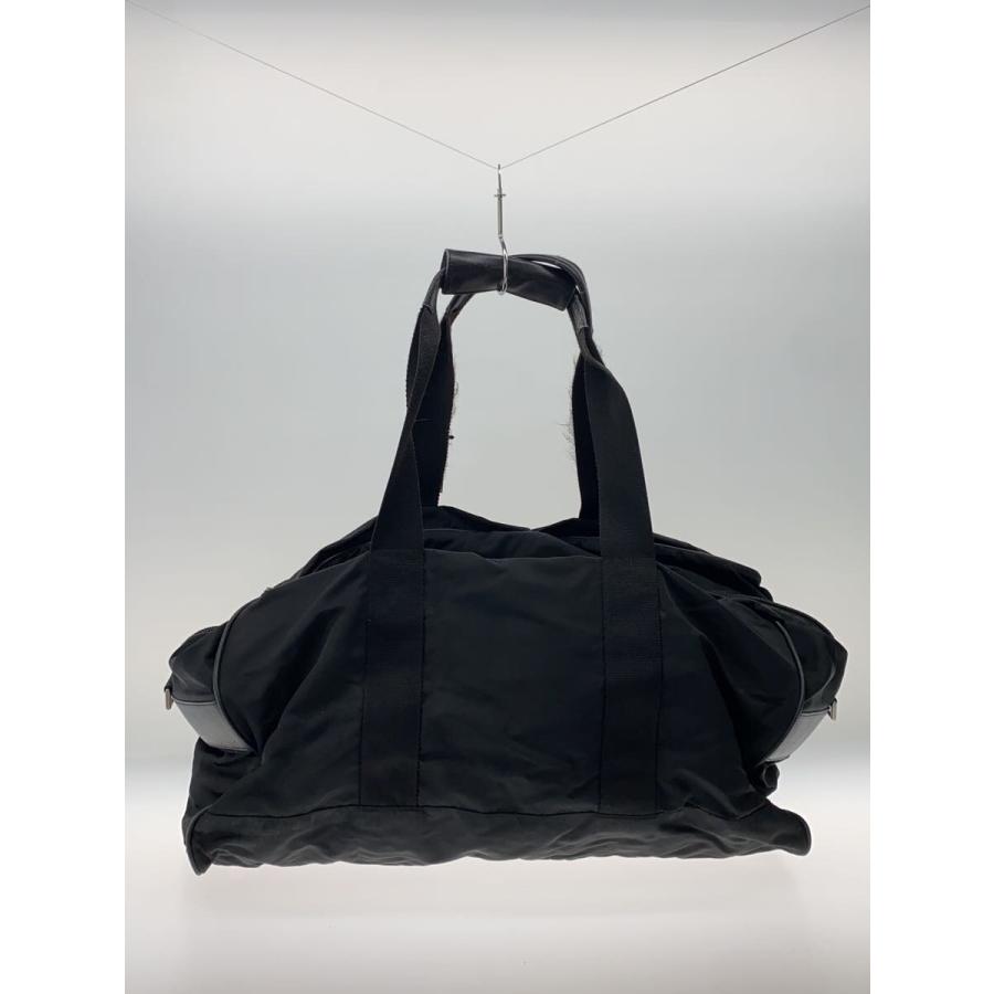 PRADA◆ボストンバッグ/2WAY/三角ロゴ/ナイロン/BLK//_2