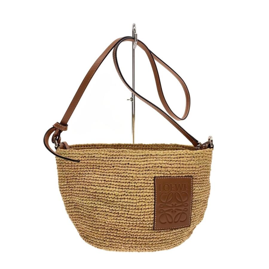 ロエベ カゴ ショルダーバッグ LOEWE◇カゴバッグ/ショルダーバッグ/--/BEG : セカンドストリート