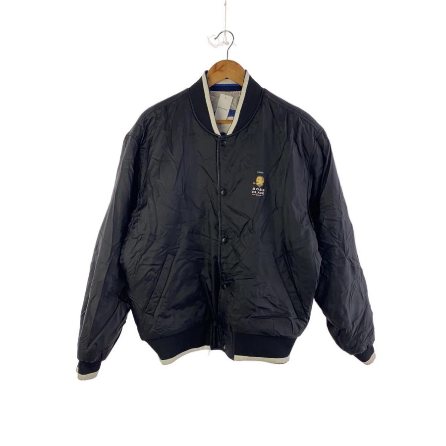 BOSS◇BOSSジャン/リバーシブル/中綿ジャケット/--/ポリエステル/BLK