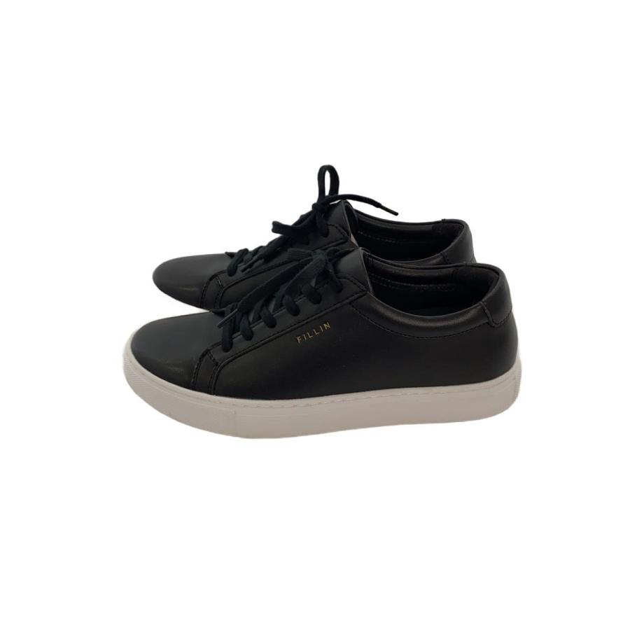 FILLIN◇classic/ローカットスニーカー/25cm/BLK/レザー : セカンド