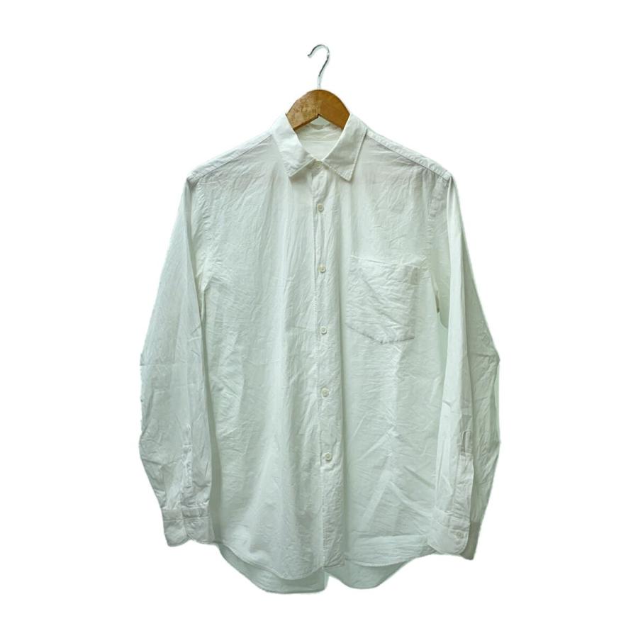 COMOLI◇長袖シャツ/1/コットン/WHT/T01-02001 : セカンド COMOLI◇長袖シャツ/1/コットン/WHT/T01-02001 : セカンド