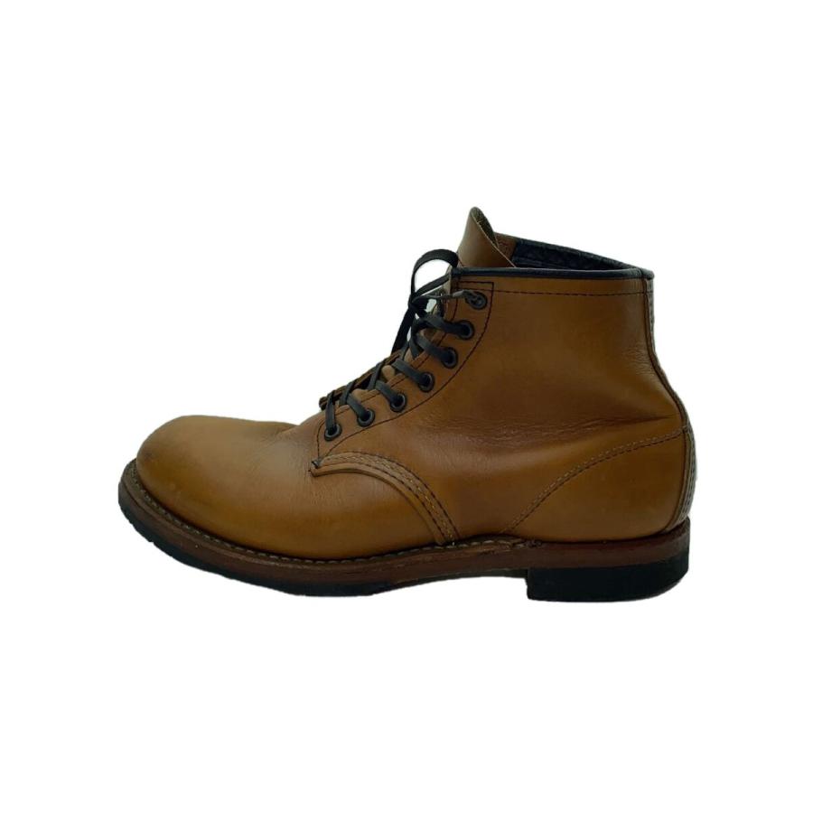 RED WING◇ベックマン/ブーツ/US8/CML/レザー/9013/履きジワ・汚れ