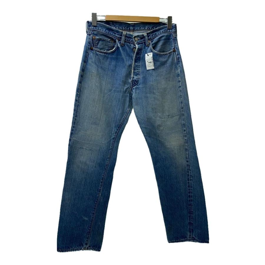 Levi's◇501/66前期BIG E/ストレートパンツ/--/デニム/IDG/ボタン裏6
