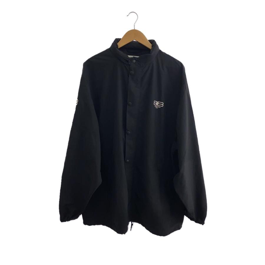 BALENCIAGA◇ナイロンジャケット/34/ポリエステル/BLK/704539 TMO10 