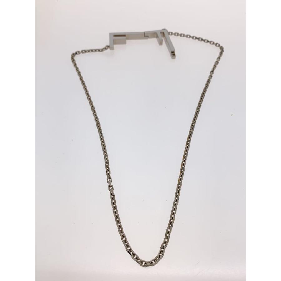 FENDI◇ネックレス/SILVER/SLV/トップ有/メンズ// : セカンド