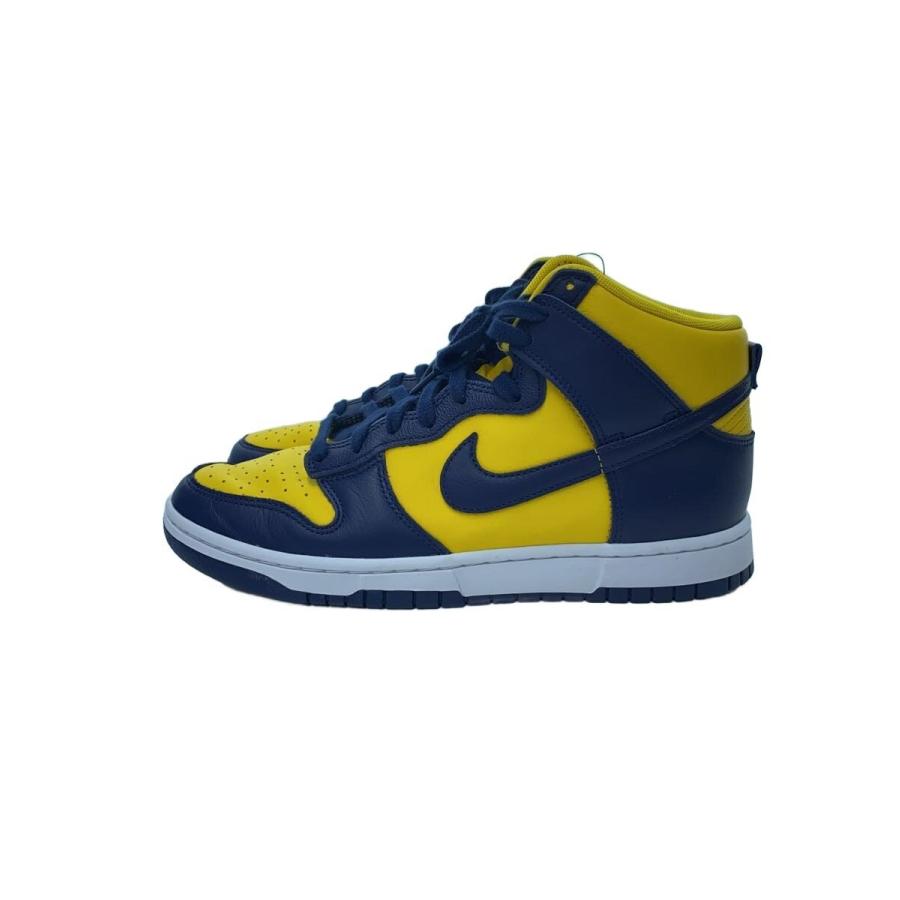 NIKE◇DUNK HIGH RETRO SE_ダンク ハイ レトロ SE/27cm/YLW : セカンド