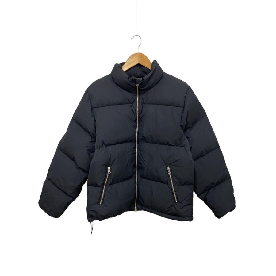 STUSSY◇Nylon Down Puffer/S/ナイロン/BLK/無地/115711 : セカンド