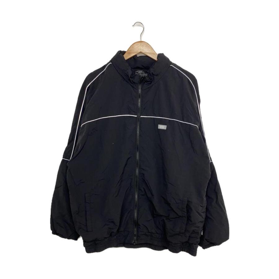 FTC◇PIPING NYLON TRACK JACKET/XL/ナイロン/BLK/無地 FTC◇PIPING NYLON TRACK JACKET/XL/ナイロン/BLK/無地