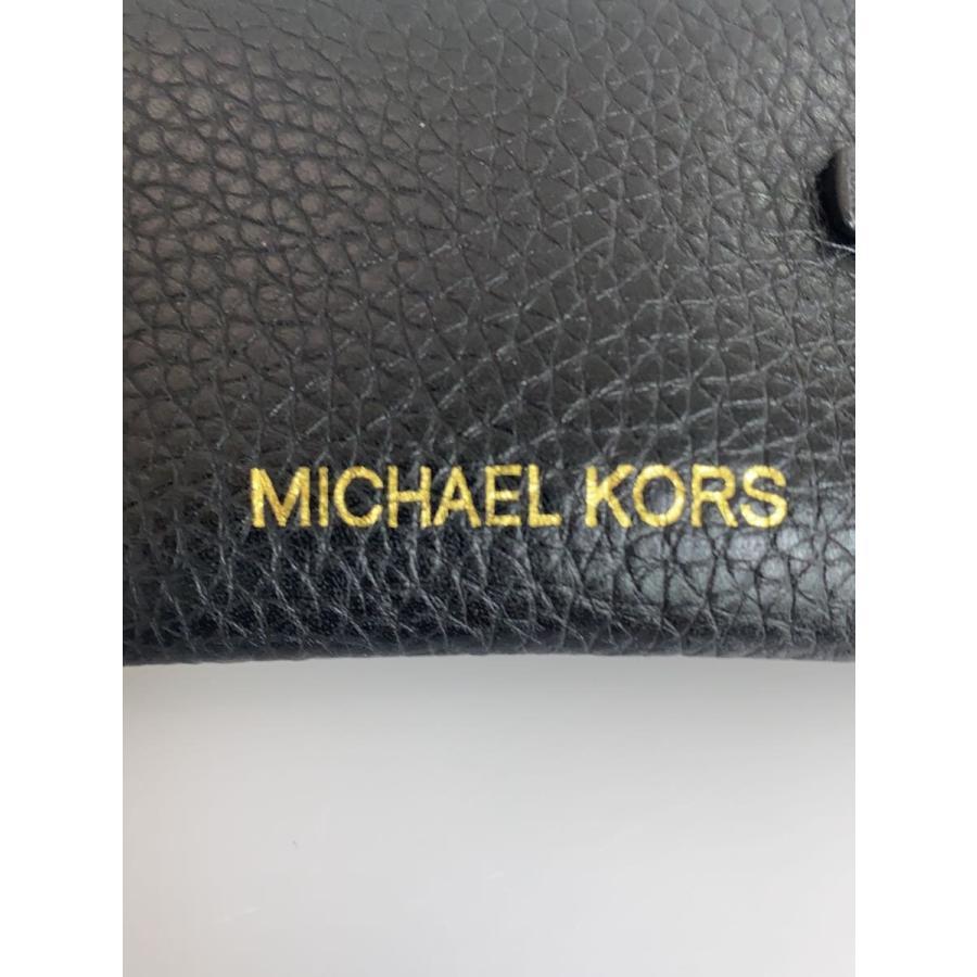 MICHAEL KORS◇GIFTABLES クリップオン ポーチ スモール/レザー/BLK 