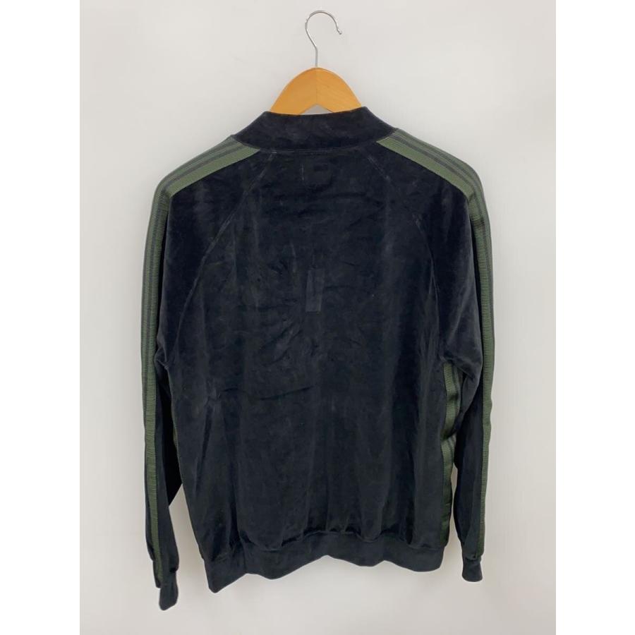 Needles◇ベロアトラックジャケット/XL/コットン/BLK/PU278