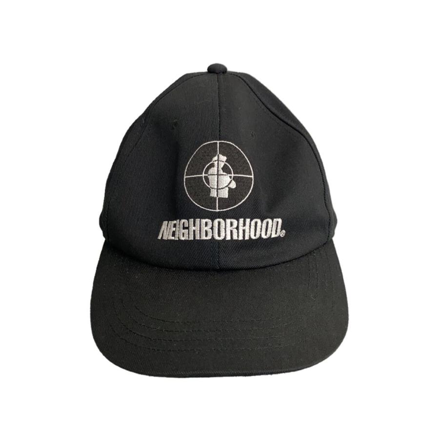 ふ〜ネイバーフッド パブリックエナミー キャップ232YGNH-HT02S NEIGHBORHOOD◇xPUBLIC ENEMY/23AW/BASEBALL CAP/FREE//BLK/メンズ