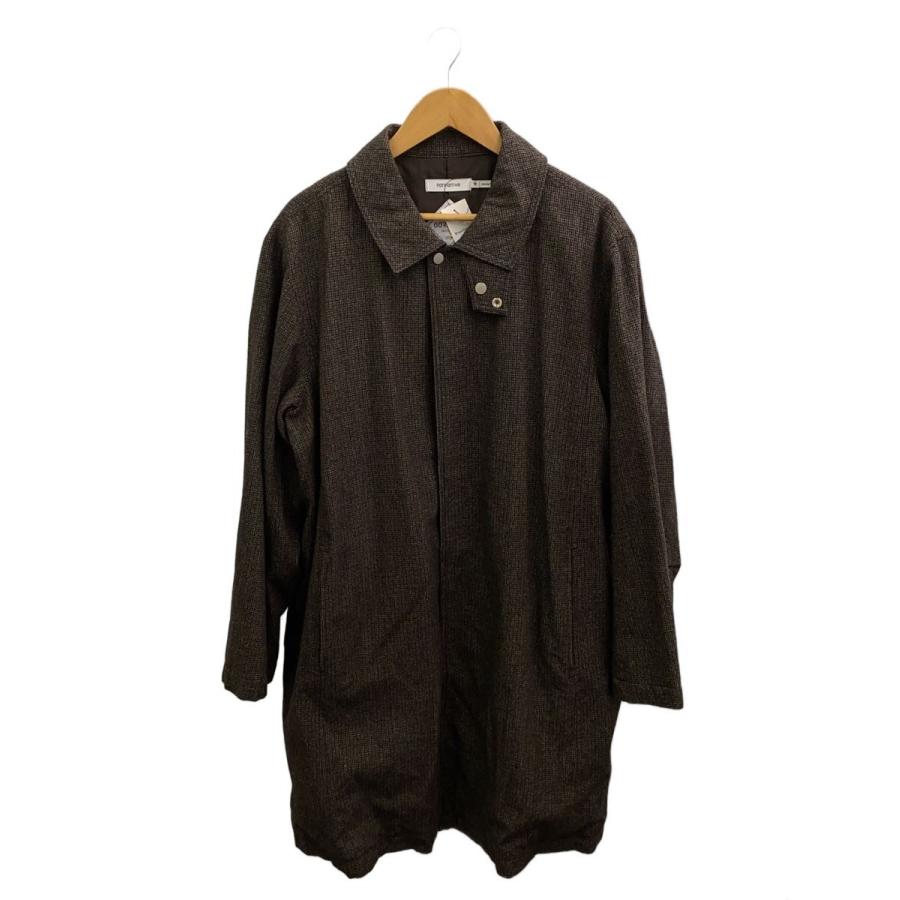 nonnative◇PLOUGHMAN LONG COAT/ GUN CLUB PLAID/2/ウール/BRW/NN 