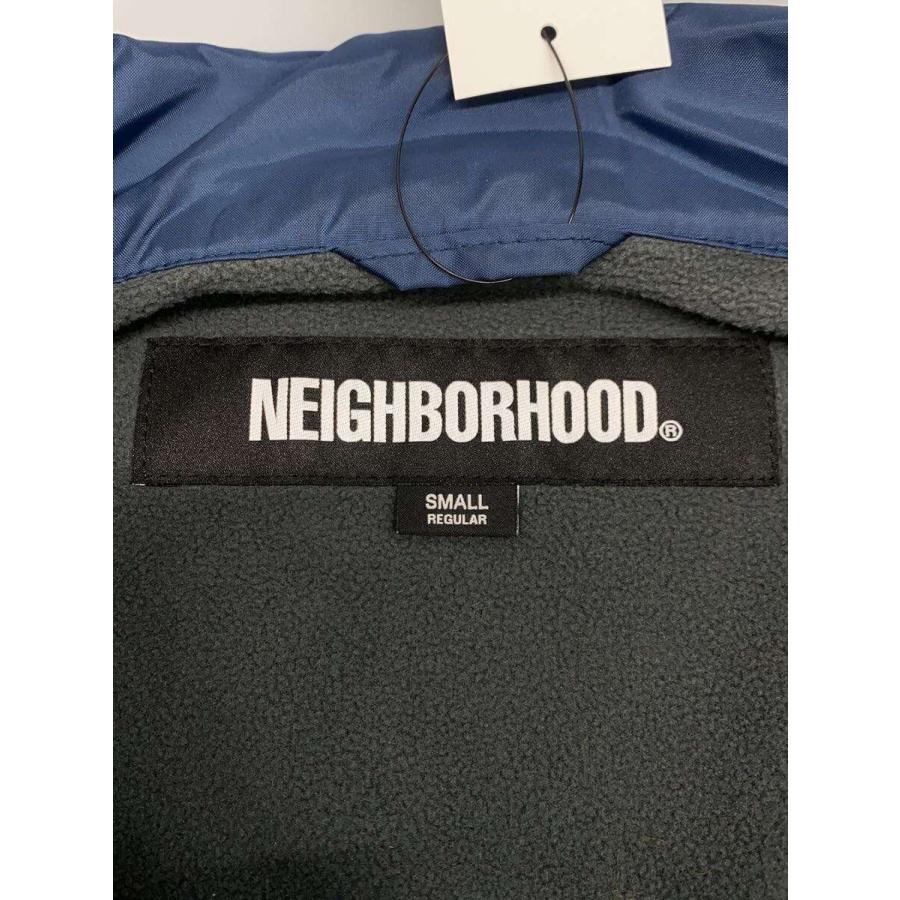NEIGHBORHOOD◇23AW/WINDBREAKER JACKET/S/ナイロン/BLU/プリント