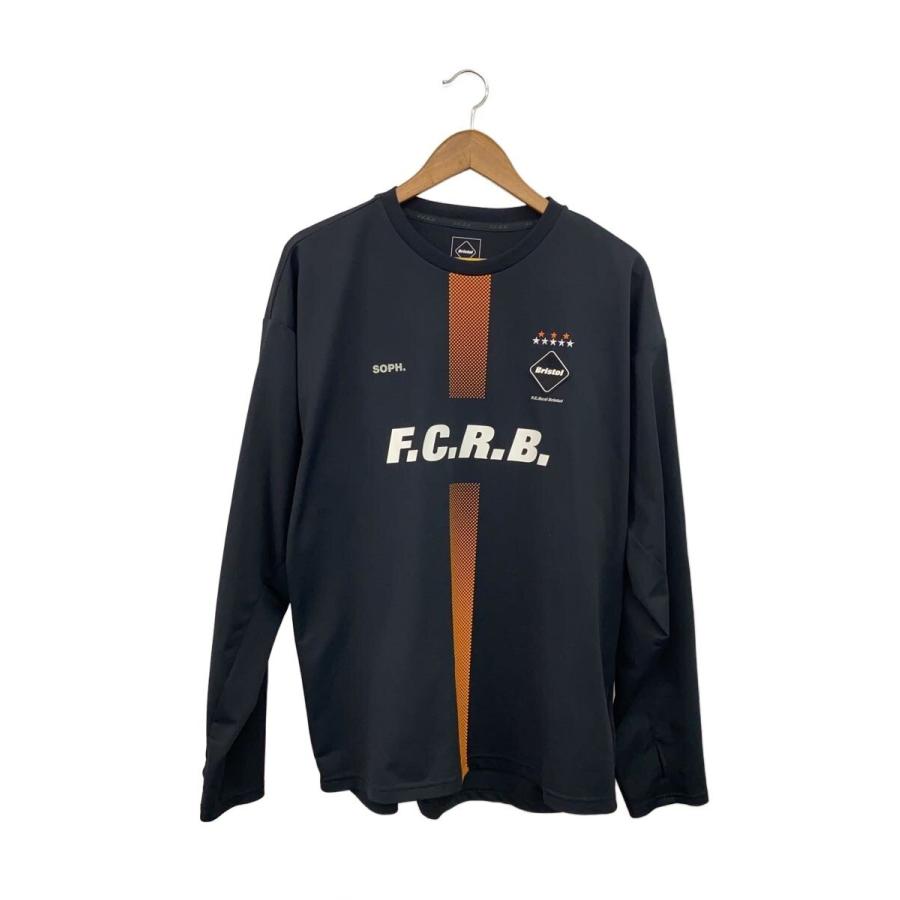 F.C.R.B.(F.C.Real Bristol)◇25SS/L/S GAME SHIRT/長袖Tシャツ/XL/BLK