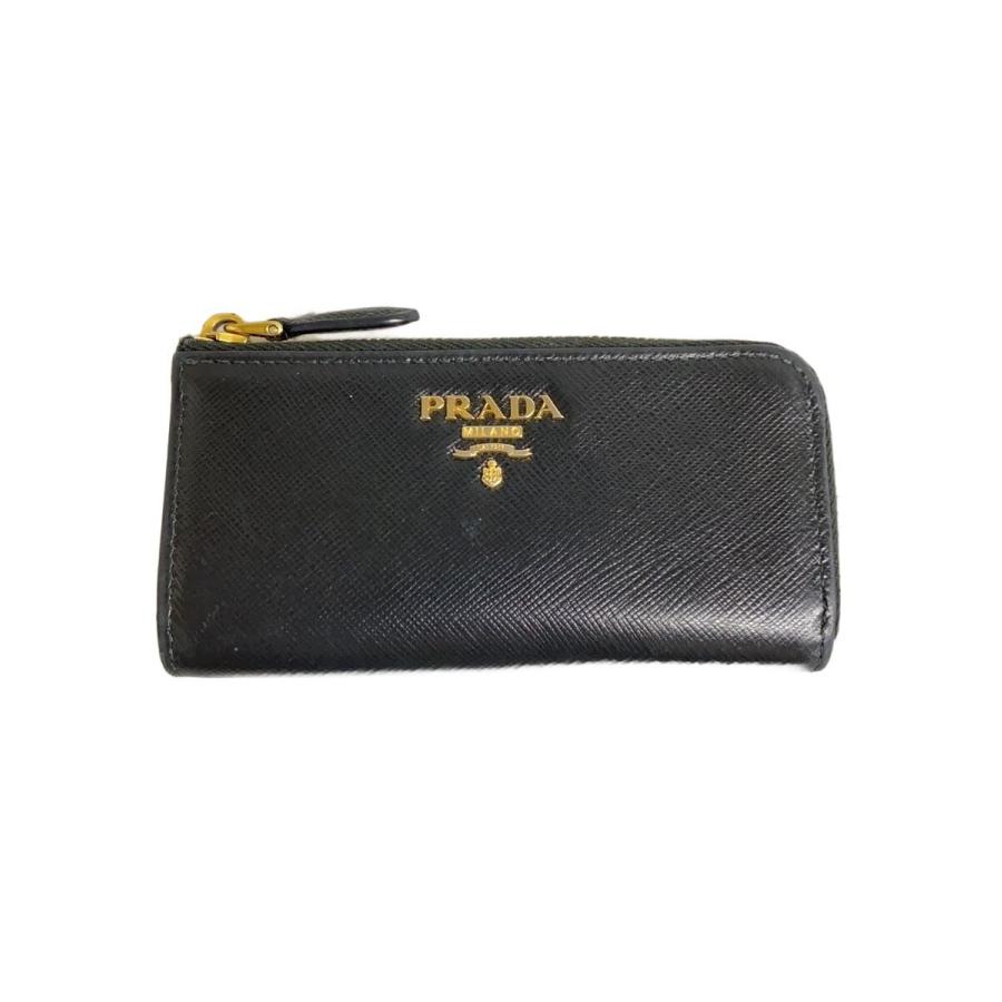 PRADA◇コインケース/--/BLK/メンズ/内側小傷有 : セカンドストリート 