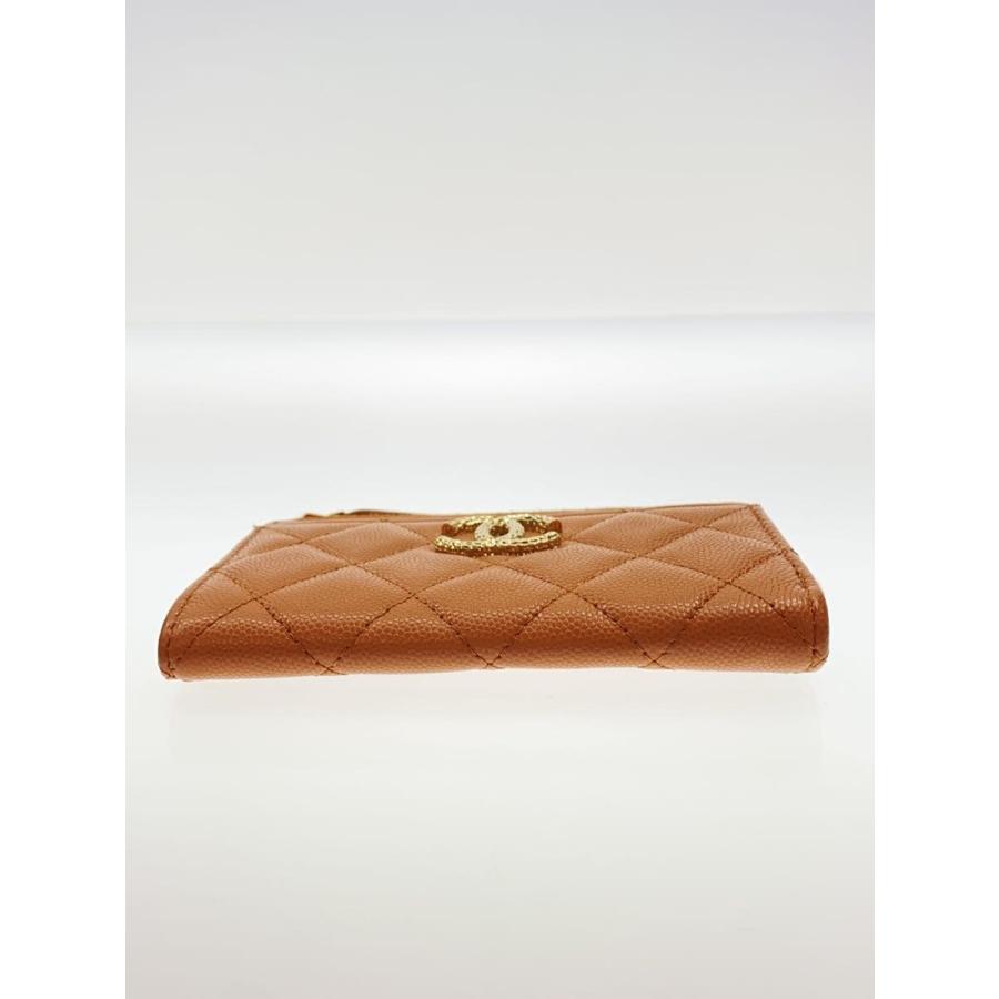 CHANEL◇マトラッセ/フラグメントケース/カードケース/キャビアスキン