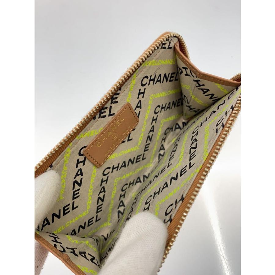 CHANEL マトラッセ フラグメント　キャビアスキン CHANEL◇マトラッセ/フラグメントケース/カードケース/キャビアスキン