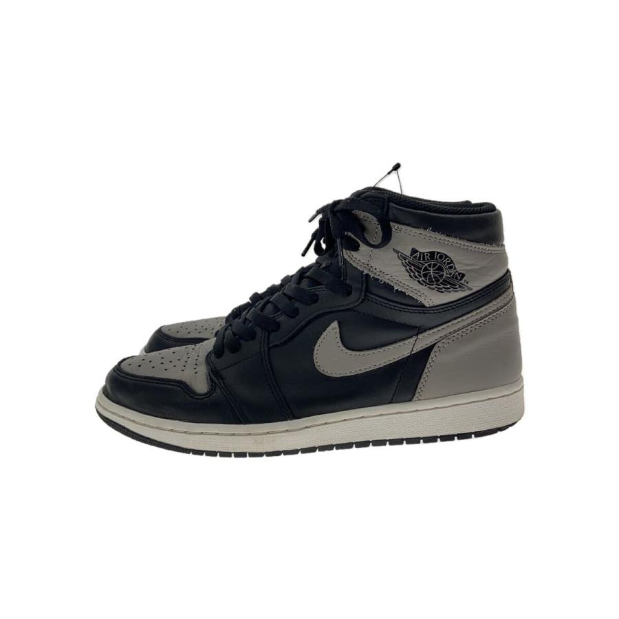 NIKE◇ナイキ/555088-013/AIR JORDAN 1 RETRO HIGH OG/ブラック/28cm 
