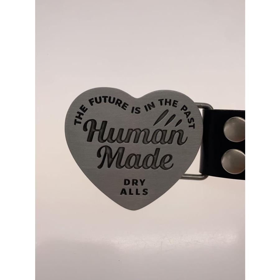 HUMAN MADE◇ベルト/レザー/BLK/無地/メンズ/HM31GD103 : セカンド