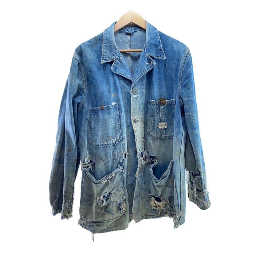 40s 50s カバーオール　vintage ボロ 50s Ivory Coverall 