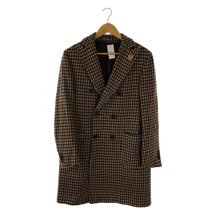 ラルディーニ　リネンチェスターコート　46 ラルディーニ チェスターコート 46