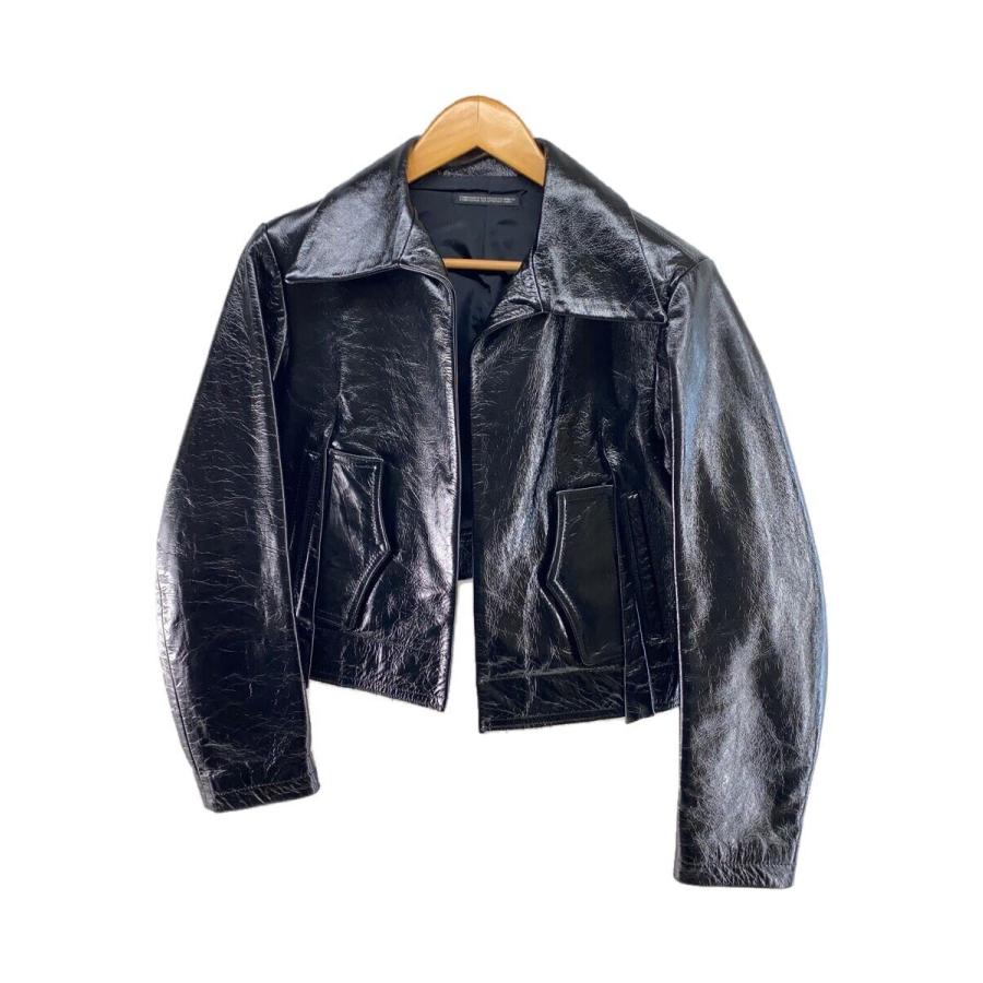 YOHJI YAMAMOTO◇レザージャケット・ブルゾン/1/牛革/BLK/FX-J14-706