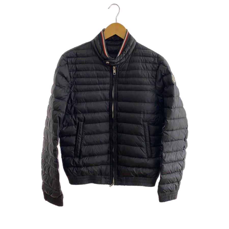 MONCLER◇garin giubbotto/ライトダウンジャケット/1/--/BLK/ZIND-16