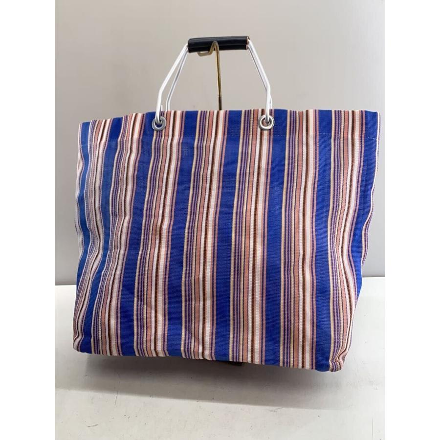 MARNI マルニ ストライプ トートバッグ マルチカラー ハンドバッグ MARNI◇トートバッグ/--/マルチカラー/ストライプ : セカンド