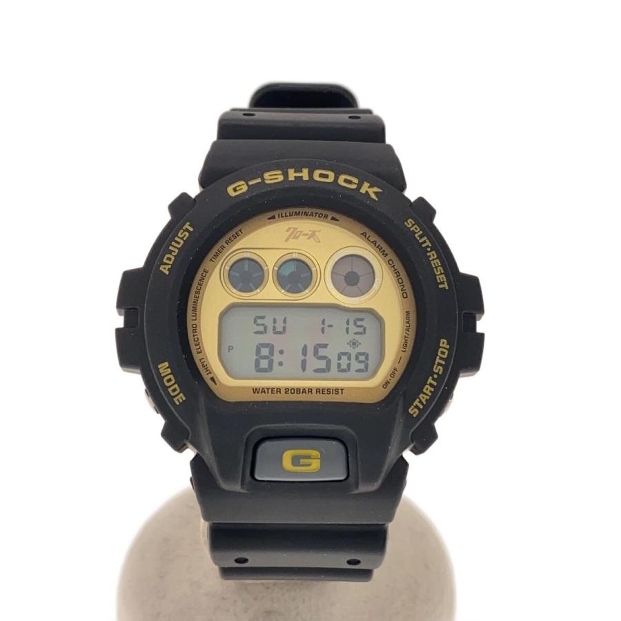 CASIO◇クォーツ腕時計/デジタル/セラミック/BLK/DW-6900FS : セカンド