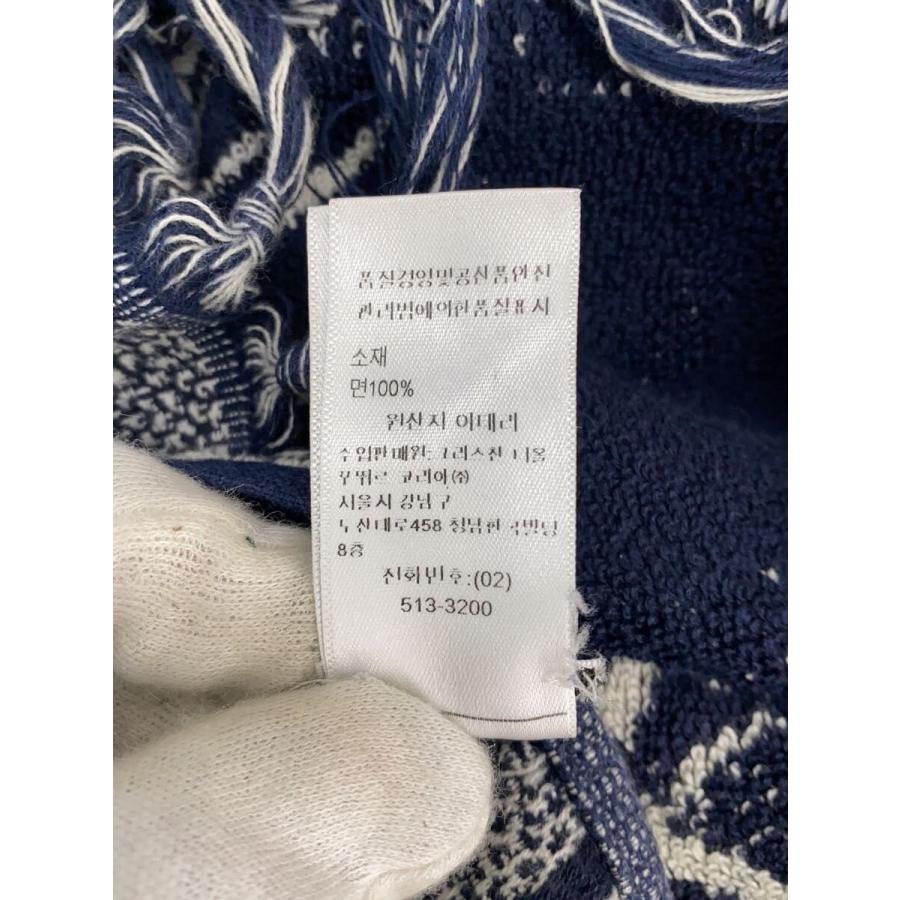 Christian Dior◇ストール/コットン/NVY/総柄/レディース クリスチャン 