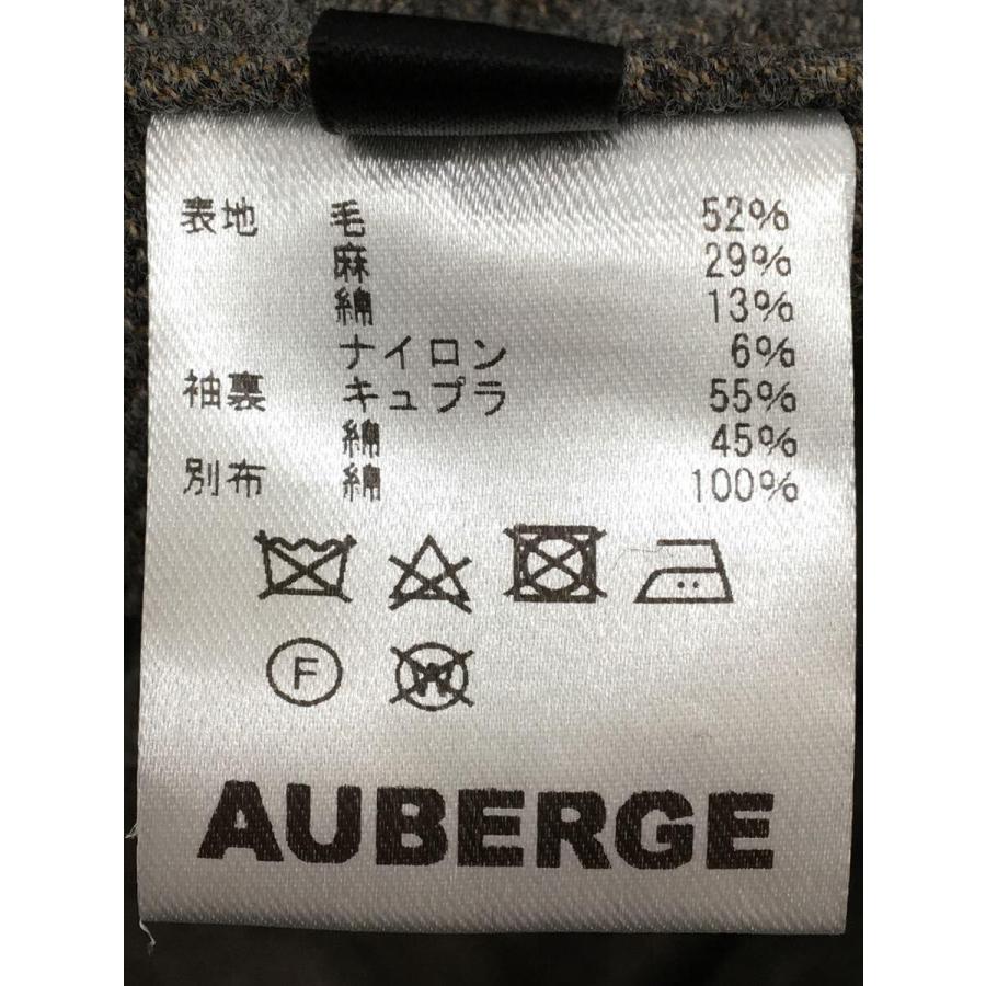 AUBERGE◇KOLLAR/ダブルジャケット/42/ウール/ベージュブラウン AUBERGE◇KOLLAR/ダブルジャケット/42/ウール/ベージュブラウン