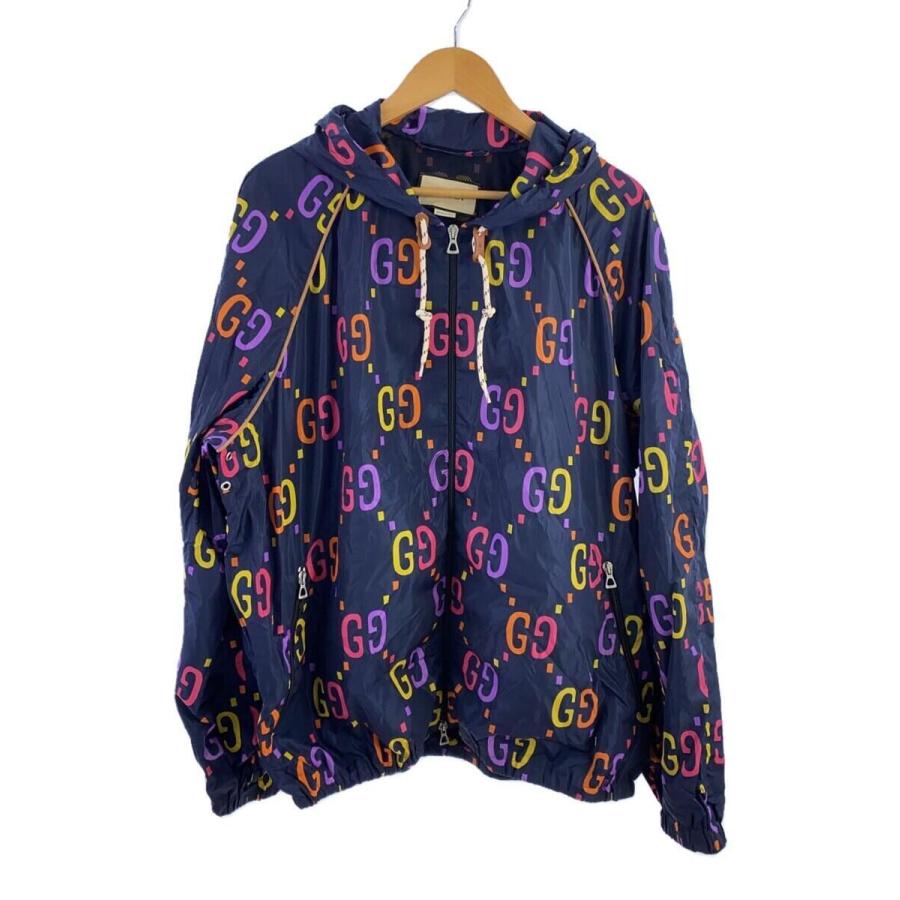 GUCCI GG総柄ジャージナイロンジャケットボンバージャケットパーカー