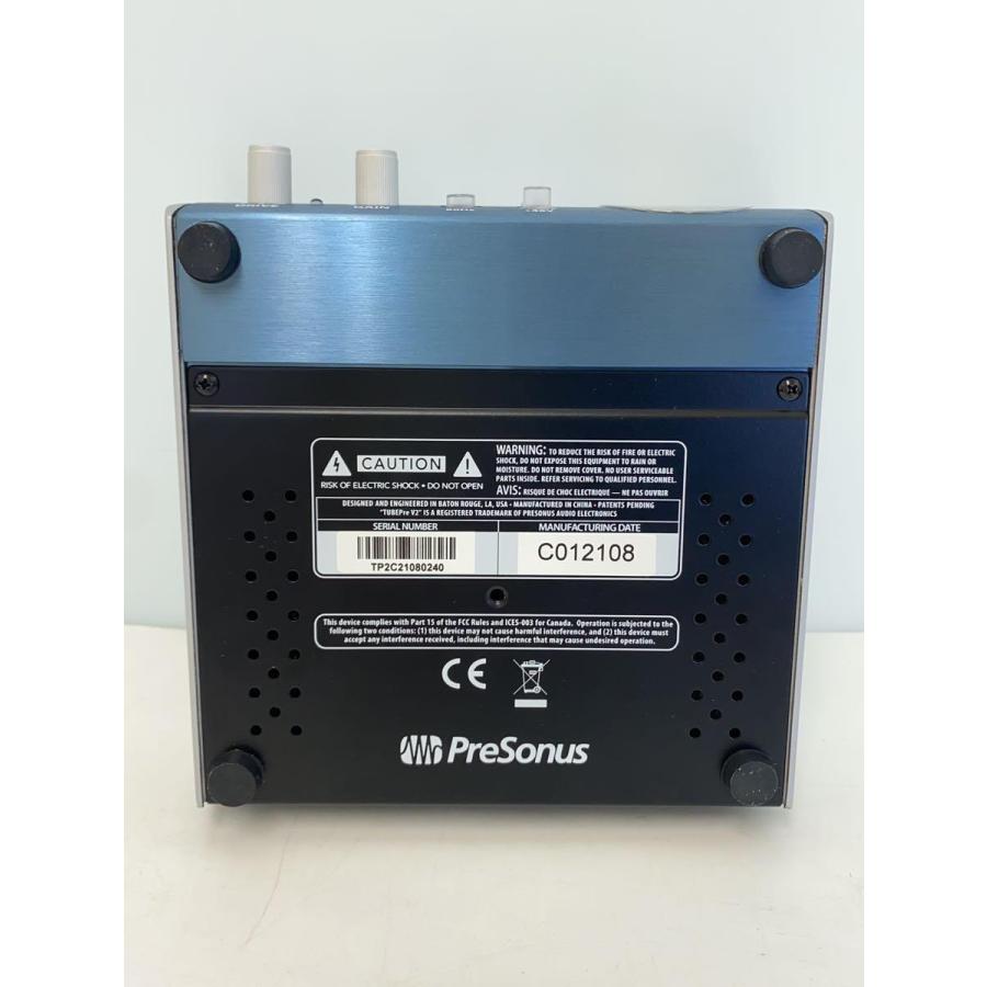 PreSonus◇TUBEPre V2/真空管マイクプリアンプ/DIボックス PreSonus◇TUBEPre V2/真空管マイクプリアンプ/DIボックス