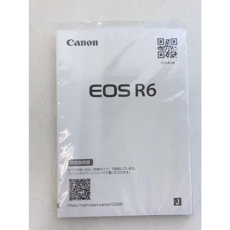 CANON◇ミラーレスカメラ/デジタル一眼カメラ/EOS R6ボディ/黒物家電