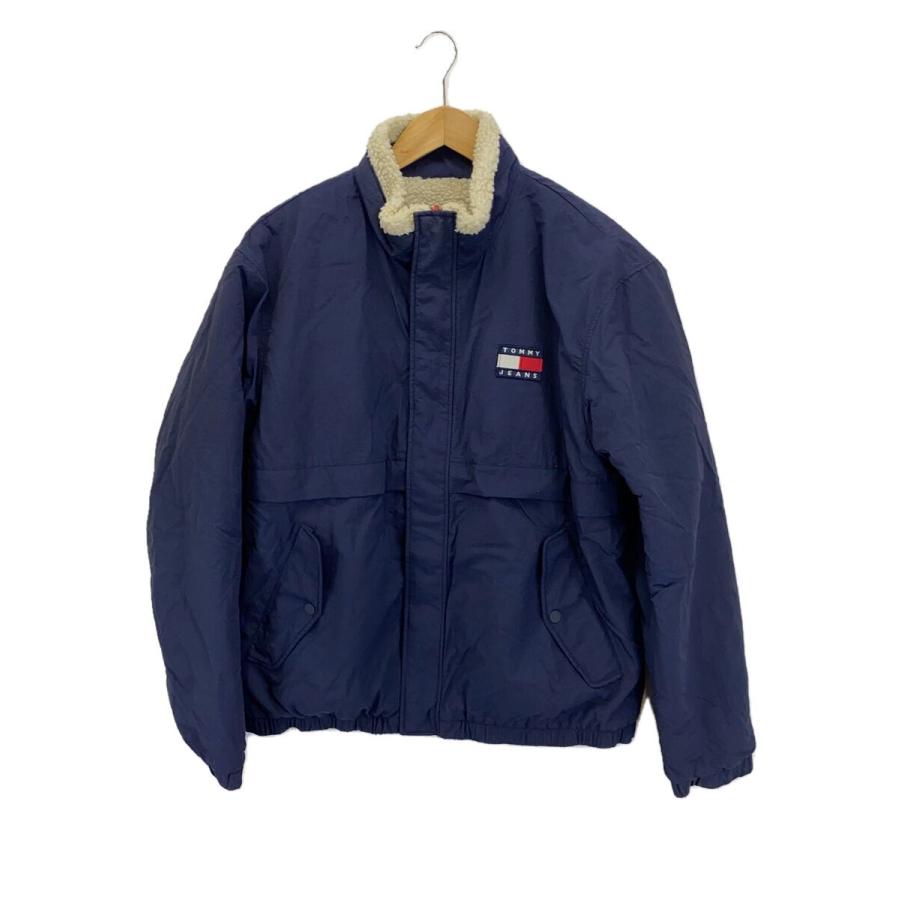 TOMMY JEANS◇リバーシブルナイロンジャケット/XL/ボアフリース  
