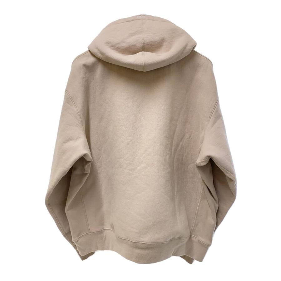 Supreme◇24FW/Box Logo Hooded Sweatshirt/L/ベージュ/ボックスロゴ