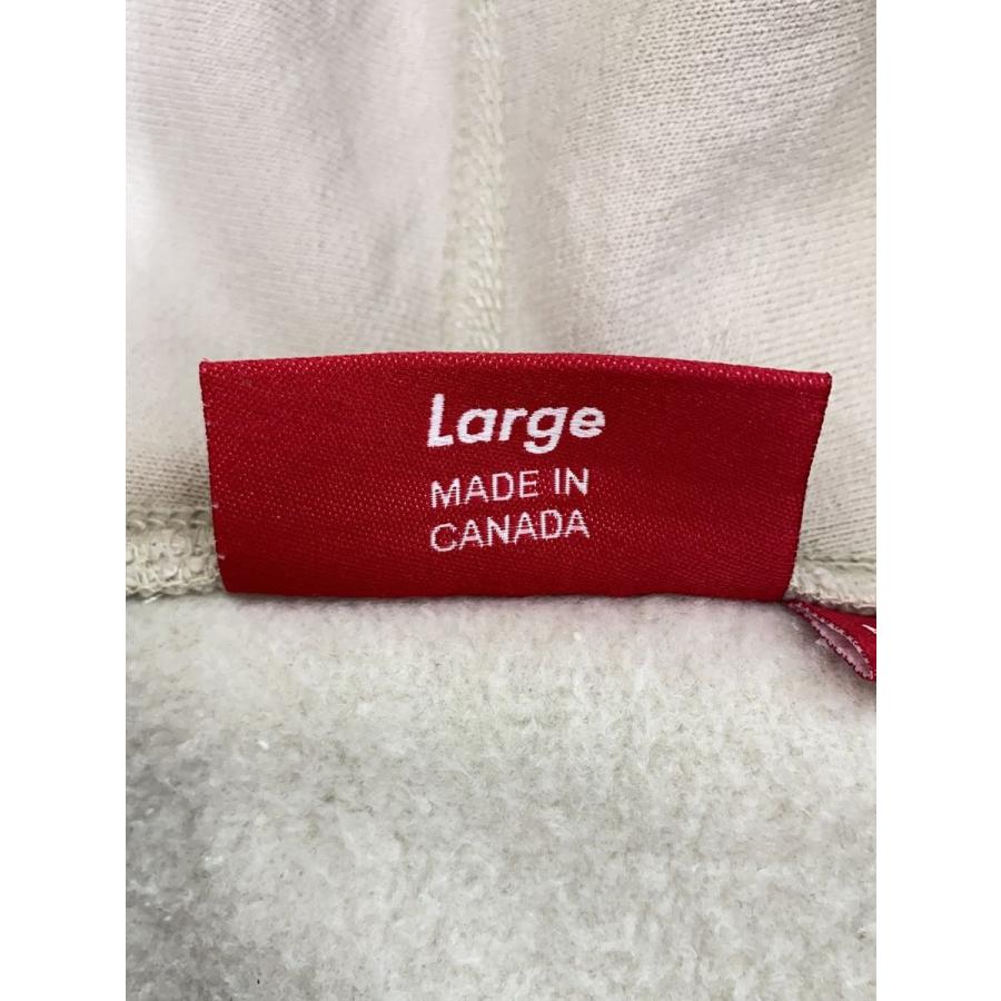 Supreme◇24FW/Box Logo Hooded Sweatshirt/L/ベージュ/ボックスロゴ