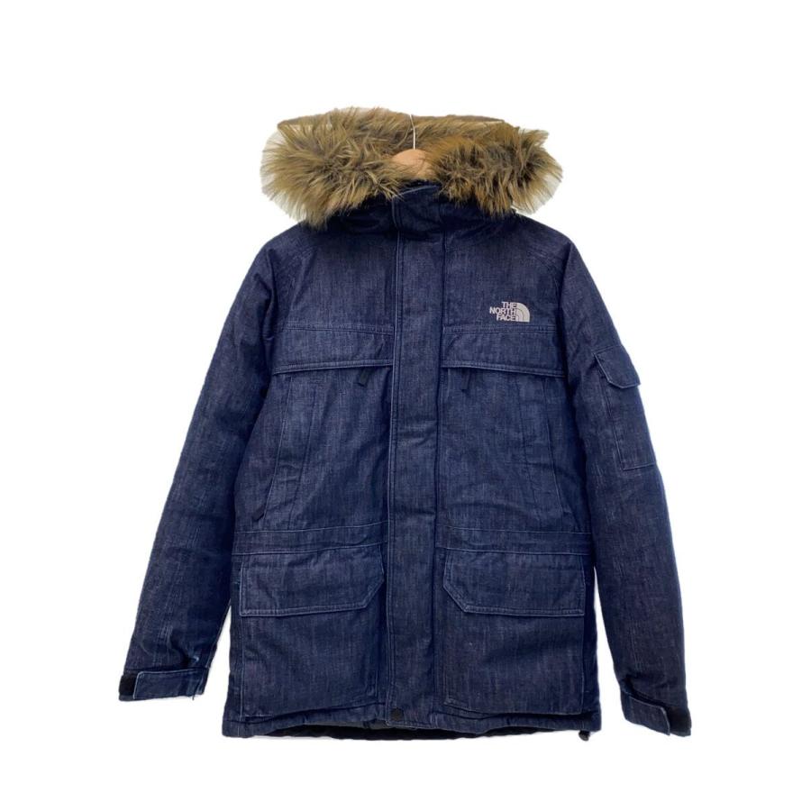 THE NORTH FACE◇DENIM MCMURDO PARKA/M/インディゴ/ND91736/ダウン 